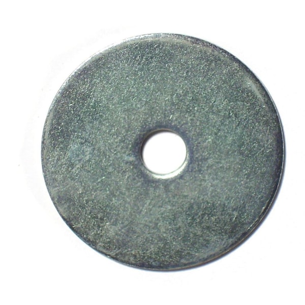 Midwest Fastener Fender Washer, For Screw Size #14 , Steel Zinc Plated Finish, 1750 PK 07650 - main